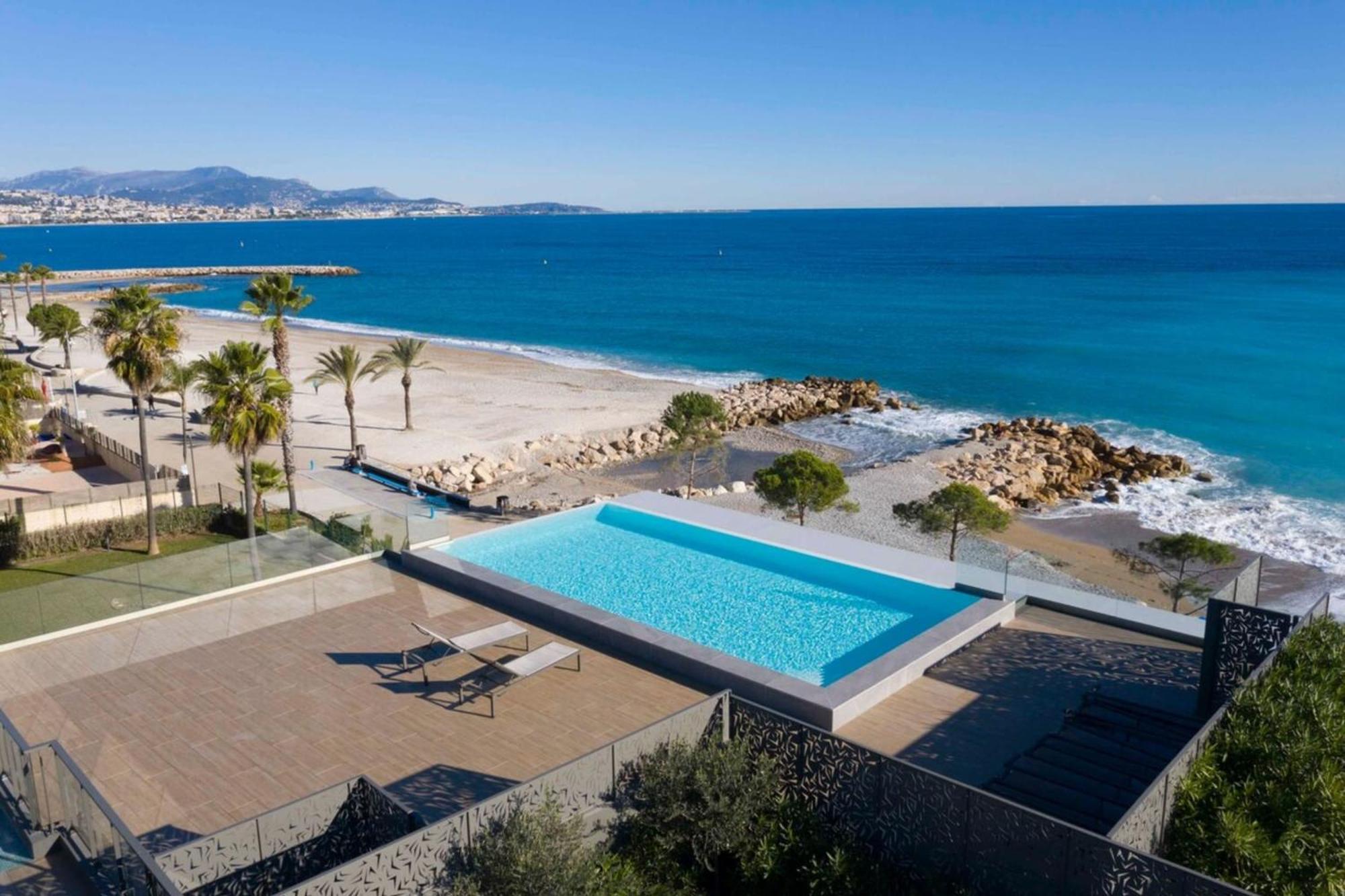Апартаменти 06Ah - Superb Waterfront T2 - Swimming Pool Вільнев-Лубе Екстер'єр фото